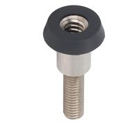 Bouchon Inférieur de Queue de Billard, Protecteur de Pare-Chocs en Alliage D'aluminium et de Caoutchouc Durable pour Bâtons de Queue Mosconi 55mm