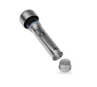 Gourde et poche à eau Qwetch Bouchon infuseur inox brossé 260ml/500ml - - Argent - Inox