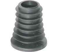 Bouchon interchangeable, en plastique noir, en trois tailles Disponible : bouteille de 0,75 l Variante : bouteille de 0,75 l