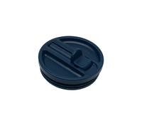 QWETCH Bouchon Étanche avec Paille Rabattable - Compatible Travel Cup Couvercle Hermétique pour Tumbler Isotherme - Accessoire Gourde Inox - Anti-Fuite & Hydratation Facile - Bleu Nuit