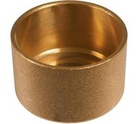 Bouchon laiton à souder - Femelle - diamètre 18 mm