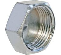 Bouchon laiton chromé femelle 12/17 (3/8") lot de 2