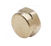 Bouchon laiton femelle 15x21 avec joint gaz FAVEX