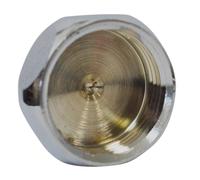 Bouchon laiton femelle 15x21 Chrome