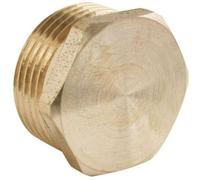 Bouchon laiton Mâle 15/21 (1/2") lot de 2