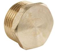 Bouchon laiton Mâle 20/27 (3/4") lot de 2
