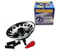 Bouchon lavabo cuisine universel inoxydable scattino 1 pz Pilet Bonde Ferr 343176
