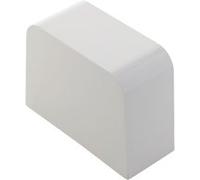 Bouchon linéaire goulotte/climatiseur 80x60mm - Blanc Ral 9001 - Zenitech