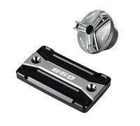 Bouchon Liquide Frein Couvercle pour DL650 pour V-Strom 650/XT 2013-2022 2023 SV650 SV 650 Moto Réservoir De Frein AV&Ant Couvercle Liquide Bouchon D'huile Moteur