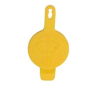 bouchon liquide lave-glace Compatible avec Chevy pour Agile 2010-2015 pour Montana 2003-2010 Bouchon de réservoir de liquide lave-glace pour essuie-glace de voiture 9030178(Yellow)