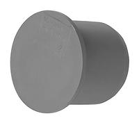 Bouchon mâle Ø 40mm Tampon hermétique Bouchon de tuyau d'égout Tampon intérieur Gris