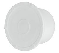Bouchon mâle Ø 50mm Tampon hermétique Bouchon de tuyau d'égout Tampon intérieur Blanc