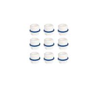 Bouchon mâle de plomberie 24,6 mm, lot de 9, bouchon d'obturation mâle, bouchon d'étanchéité hexagonal