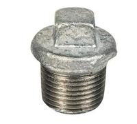 Bouchon Mâle Fonte Galva/Diam 40X49(1"1/2)/Mâle