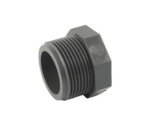 Bouchon mâle pvc pression 50X60 (2").