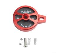 Bouchon Manuel Alliage Aluminium pour Vélo MTB | Compatible fourches pour suntour pour xcr/XCM, verrouillage manuel, transforme pour suspension en rigide, gain de (red)