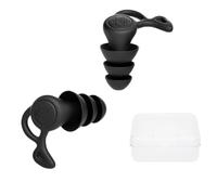 Bouchon Oreille Bouchons d'oreilles réutilisables en Silicone, 3 couches, Anti-bruit, étanches, for dormir, plongée, Surf, doux et confortable
