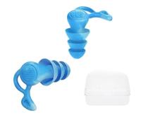 Bouchon Oreille Bouchons d'oreilles réutilisables en Silicone, 3 couches, Anti-bruit, étanches, for dormir, plongée, Surf, doux et confortable