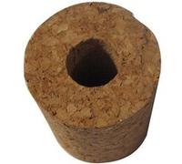 Bouchon percé en liège - BOUCHONNERIE JOCONDI - 33x30x25 Ø12mm