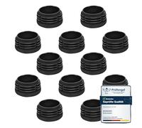 Bouchon Pied de Chaise,moinkerin 12 Pièces Bouchons pour Tuyau 40X40mm Bouchon Tube Ronde pour Tubes Métalliques, Chaises, Canapés, Tables et étagères