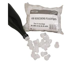 Bouchon plastique pour bouteille de cidre - Vendu par 100