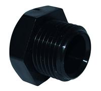 Bouchon polypropylène mâle 15x21 Noir| Boutté