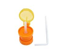Bouchon portable anti-déversement pour bouteille d'eau de soda avec paille sûre pour enfants et adultes, adaptateur de bec verseur avec paille pour protéger la bouche des enfants, bouchon d'eau en