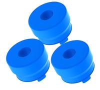 Bouchon pour bonbonne d'eau de 2 à 5 gallons, lot de 3 bouchons en silicone alimentaire, couvercles rechange réutilisables et étanches pour bonbonnes 55 mm diamètre.