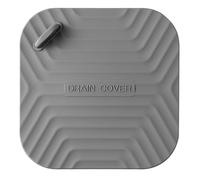 Bouchon pour canalisation d ' évier de Cuisine, Couvercle de carré en Silicone avec poignée pour éviers et Couvercle Universel Facile à Utiliser, Attrape-Cheveux Rond, Remplacement de en