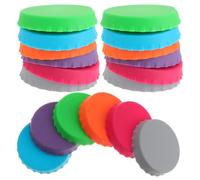 Bouchon pour Canette de Soda en Silicone 18 Pcs | Protection du Dessus, Transport Facile, Rangement Compact, Usage Boisson, Silicone Souple, Format Pratique