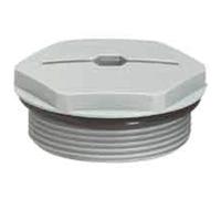 Bouchon pour écrou ISO20 - gris RAL7001