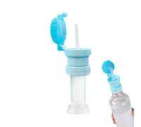 Bouchon pour Gourde Enfant | Outil Universel Anti-fuite - Adaptateur Paille pour Bouteille | pour Voyage Campagne Maison Voiture Promenade