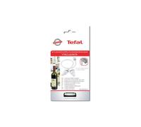 Bouchon pour mise sous vide TEFAL - Set de 2 bouchons à vin XA25 - Blanc