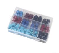 Bouchon pour poussière AC 77pcs ABS Étanche pour voiture Bouchon | Installation rapide et simple, aucun risque d'abîmer votre véhicule, outil pratique pour tous