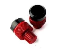 Bouchon pour rétroviseurs Pour Z900 Z650 Z750 Z400 Z800 Z1000 Ninja 400 650 300 ZX6R ZX10R Bouchon Pour Trou De Rétroviseur Latéral CNC Pour Moto(Z-2)