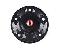 Bouchon Protection réservoir Carburant Moto Bouchon Réservoir De Carburant Verrouillable pour Moto MV Agusta BRUTALE Clé, pour Ajouter Un Charme Style Industriel(Full Red Type -S)
