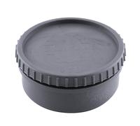 Bouchon PVC NF mâle 50mm à coller gris Fitt