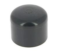 Bouchon PVC pression noir - Ø 40 mm - Girpi
