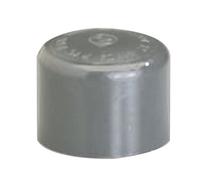 Bouchon PVC pression noir - Ø 50 mm - Girpi