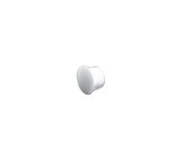 Bouchon PVC volet roulant cache vis blanc - 8 mm
