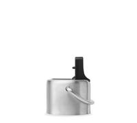 Bouchon Pipette Sport Qwetch - Compatible Bouteilles Active 350ml/600ml/1L, ICON & KIDS - Hydratation rapide - Anse intégrée - Inox recyclé - Sans paille - Noir