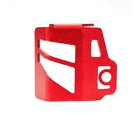 Bouchon Remplissage D'huile Et Protection Du Réservoir Liquide De Frein Arrière De Moto Pour DUCATI Pour MONSTER 696 795 796 821 1100 1200 600 620 RESPUNEKBAH(Red)
