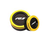 Bouchon Remplissage D'huile Moteur Bouchon De Réservoir Liquide Frein Avant Et Arrière CNC, Chaussette Couverture Cylindre Moto pour YZFR1 YZF-R1 YZF R1 2010-2020 2021 2022