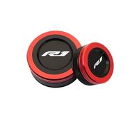 Bouchon Remplissage D'huile Moteur Bouchon De Réservoir Liquide Frein Avant Et Arrière CNC, Chaussette Couverture Cylindre Moto pour YZFR1 YZF-R1 YZF R1 2010-2020 2021 2022