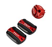 Bouchon Remplissage D'huile Moteur Couvercle De Réservoir Maître-Cylindre Liquide Frein Bouton Moto pour T-Max TMAX 530 500 560 TMax530 SX DX Tech Max TMAX560