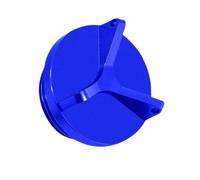 Bouchon remplissage huile Bouchon Remplissage D'huile CNC Pour SUZUKI Pour GSR400 GSR600 GSR750 GSR 750 600 400 Toutes Années Avec Vis Protection Pour Filtre À Huile.(Blue)