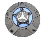 Bouchon Reservoir Carburant Couvercle de bouchon de réservoir de carburant de moto sans clé en aluminium CNC pour CBR 1000 RR/SP / SP2/RR-R 2017-2020 CBR 1000RR