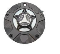 Bouchon Reservoir Carburant Couvercle de bouchon de réservoir de carburant de moto sans clé en aluminium CNC pour CBR 1000 RR/SP / SP2/RR-R 2017-2020 CBR 1000RR