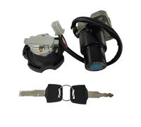 Bouchon Réservoir Carburant Interrupteur D'allumage Clé Verrouillage Pour Yamaha XT600 1990-1995 XT225 DT200 DT200R 1991-1994 TW200 2003-2017 MTVTFECEWG