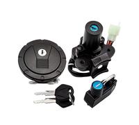 Bouchon réservoir carburant moto Pour KLX KL 250 KMX125 KMX250 KLR250 KLR650 KLX250 Interrupteur À Clé Contact Moto Bouchon Réservoir Carburant Serrure Siège